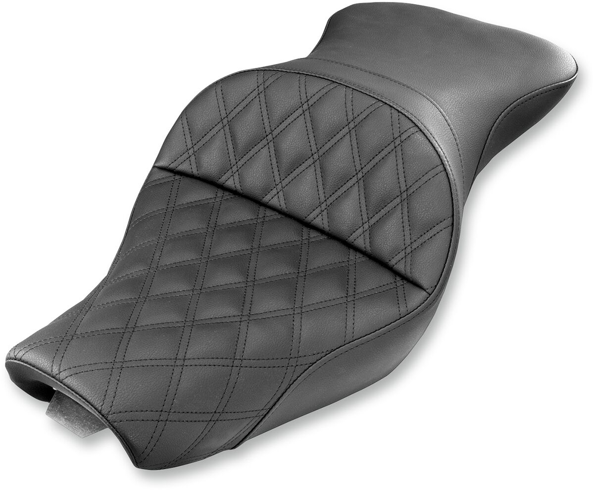 2-UP SEAT EXPLORER™ LS FRONT|REAR VINYL|SADDLEGEL™ BLACK