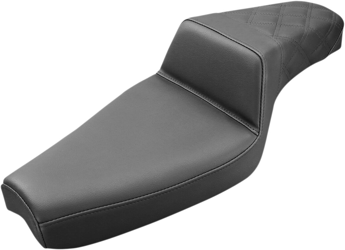 2-UP SEAT STEP UP FRONT|REAR VINYL|SADDLEGEL™ BLACK