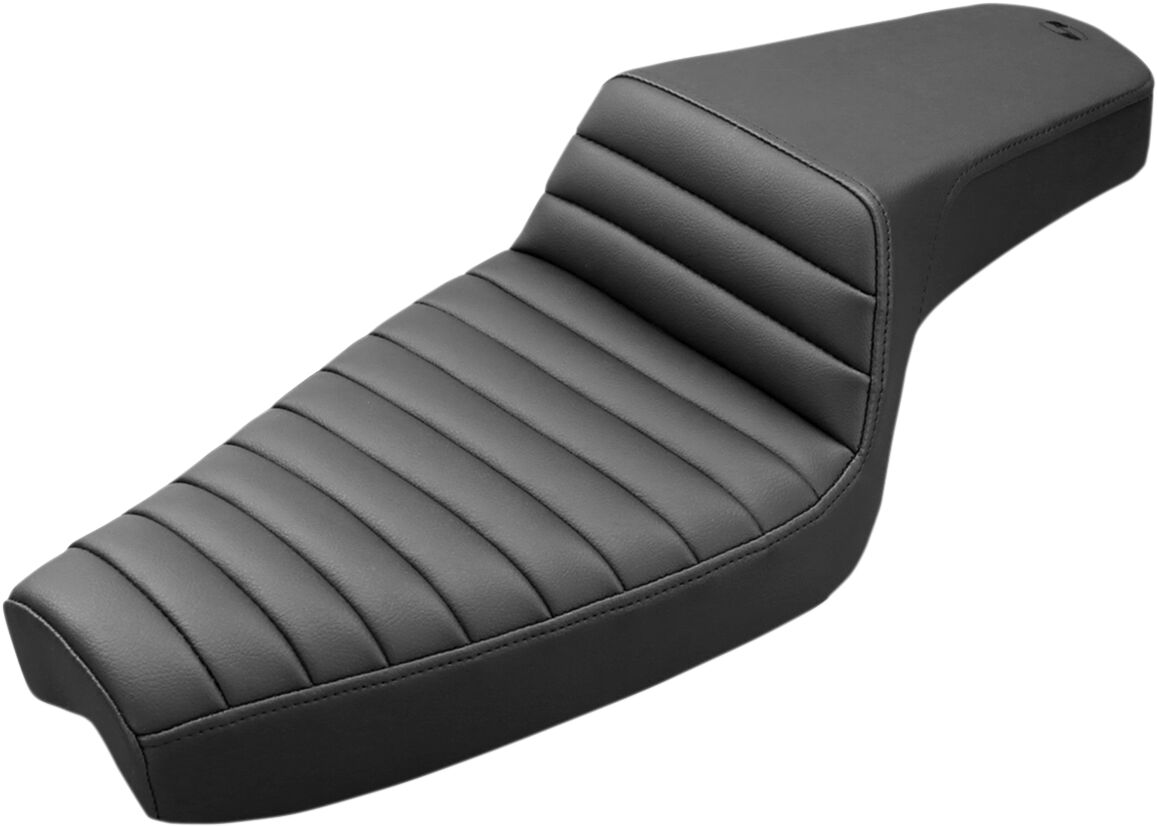 SEAT STEP UP TUCK & ROLL PLEATED BLACK