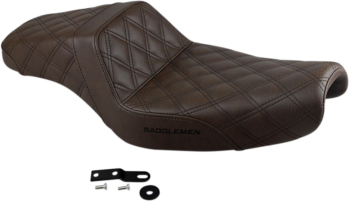 SEAT STEP UP LS FRONT LATTICE BROWN