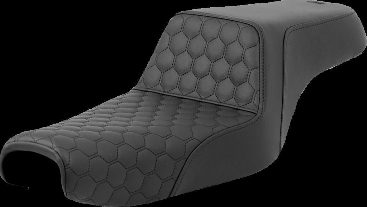 Step-Up Seat - Honeycomb - Black Stitching