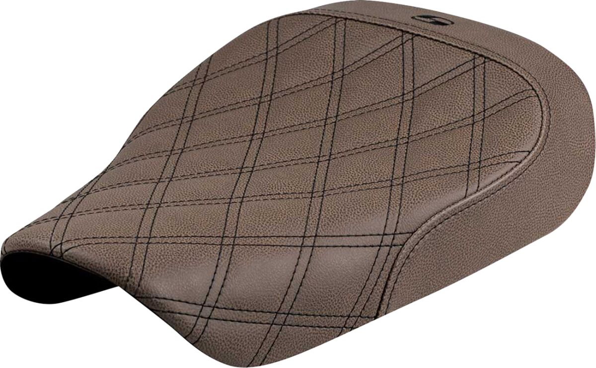 SEAT SOLO BROWN LS STITCH XL