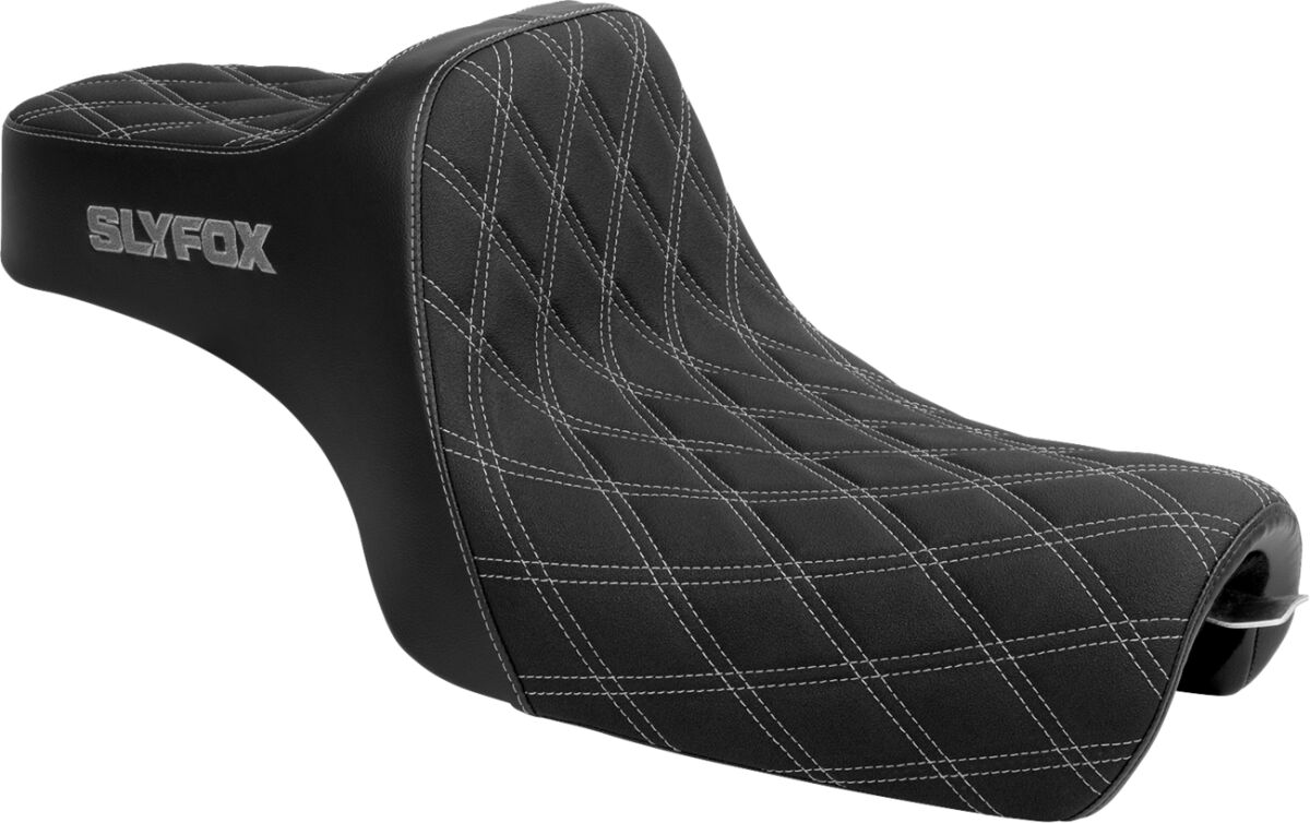 Highnoon Seat - Double Diamond - Silver Logo - XL