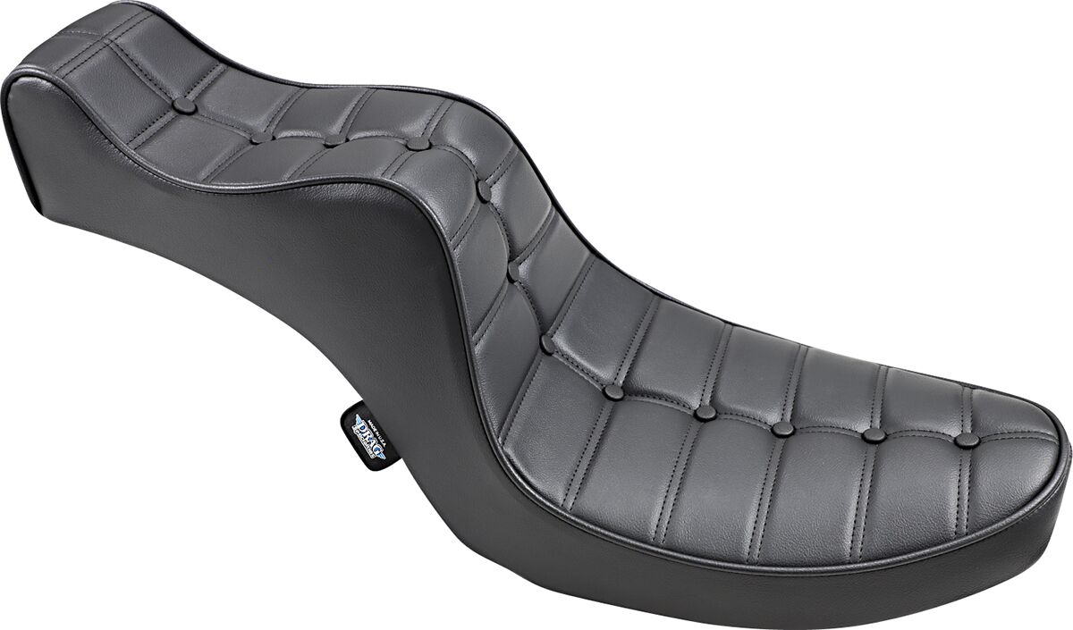 SEAT MINI KING AND QUEEN REAR 2-UP VINYL BLACK