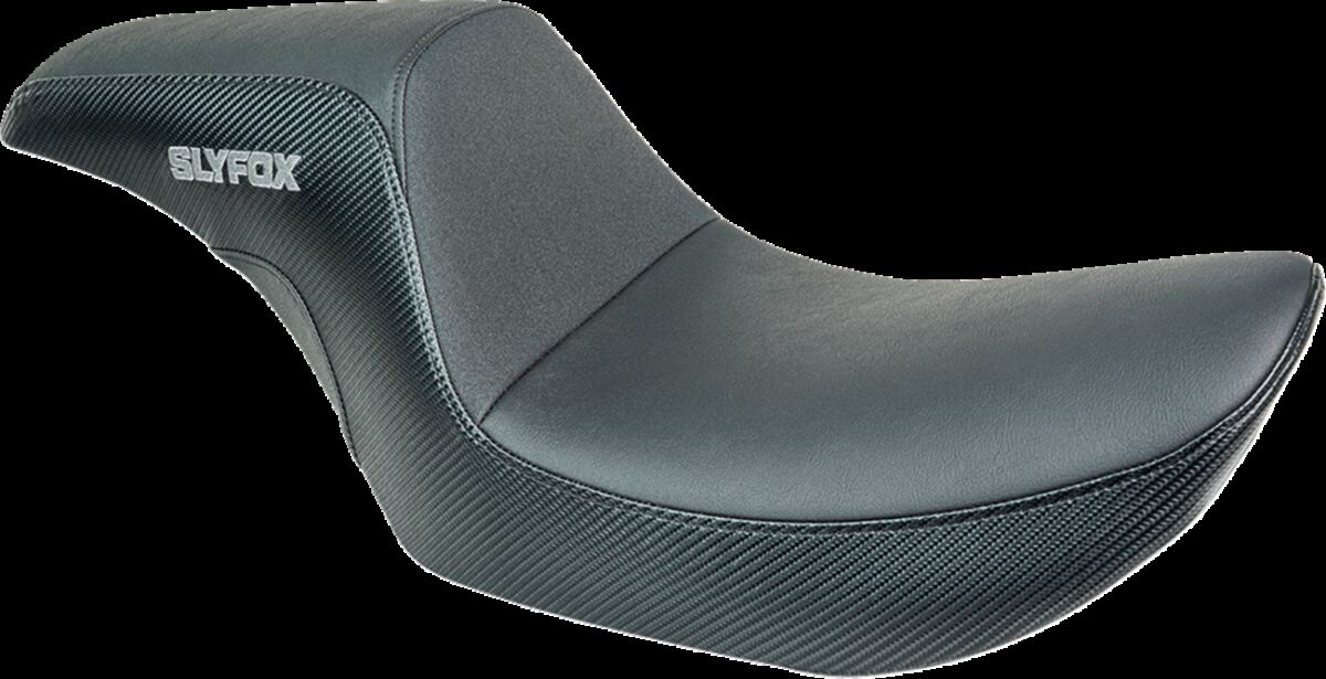 Slyfox Seat - Gray Logo - Smooth Vinyl - FXR