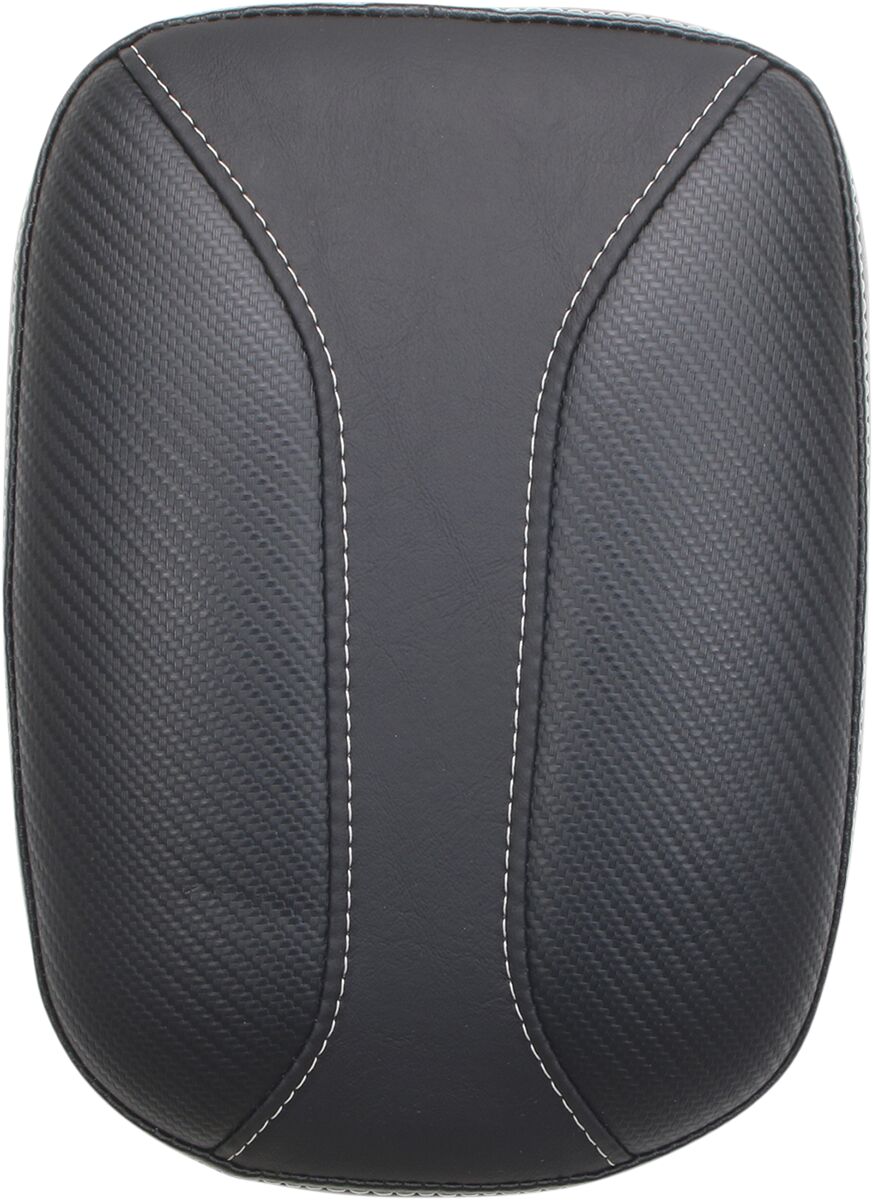 SOLO PILLION PAD DOMINATOR REAR GEL|VINYL CARBON LOOK