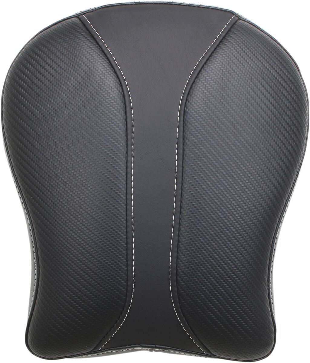 SOLO PILLION PAD DOMINATOR REAR GEL|VINYL CARBON LOOK