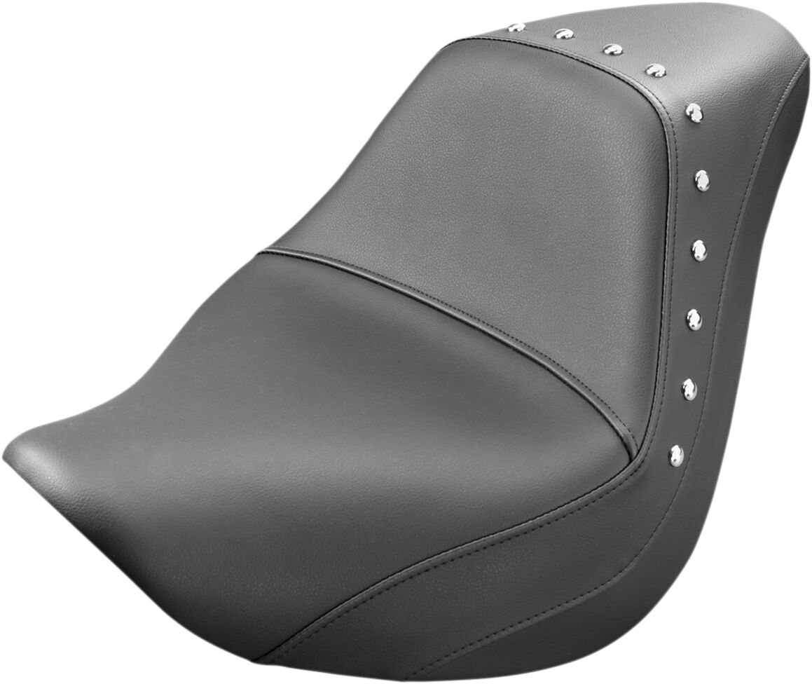 SOLO SEAT RENEGADE™ FRONT SADDLEHYDE™|SADDLEGEL™ STUDDED BLACK|NATURAL