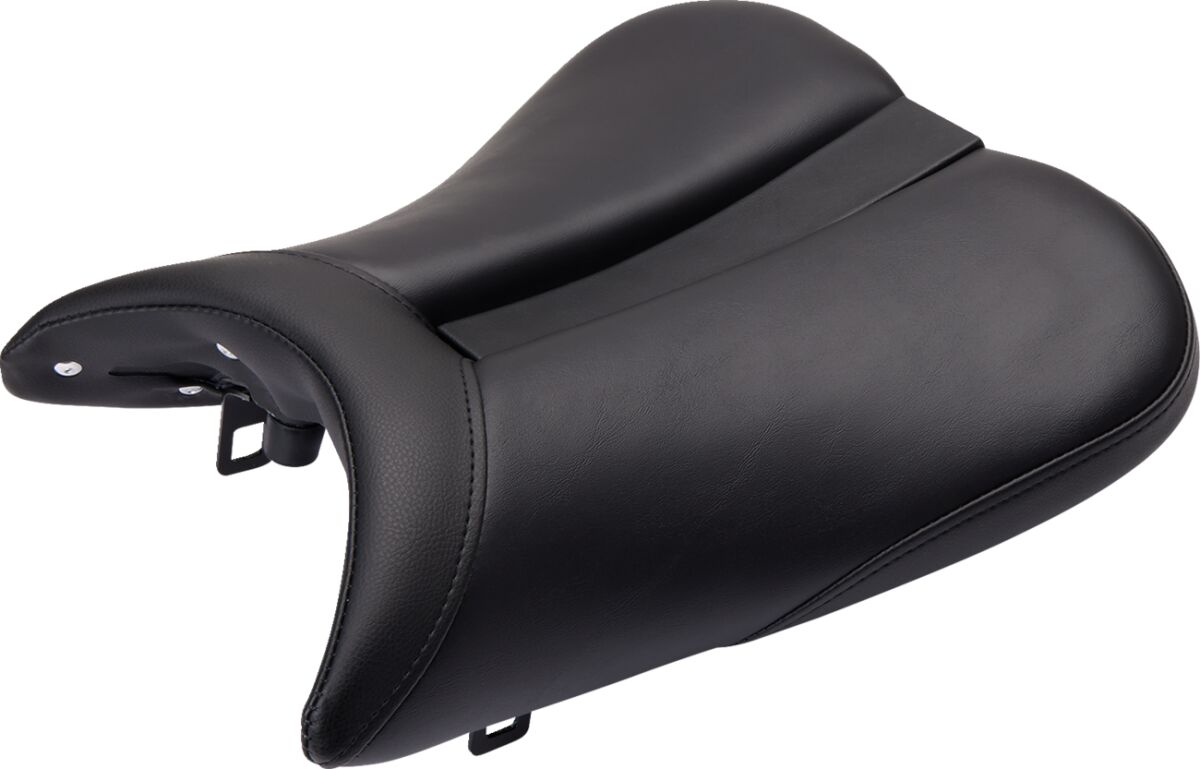 SOLO SEAT GEL-CHANNEL - SPORT FRONT SADDLESUEDE BLACK|BLACK