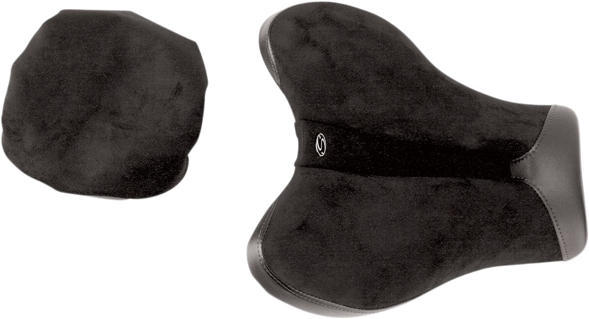 SOLO SEAT GEL-CHANNEL - SPORT FRONT SADDLESUEDE BLACK|BLACK