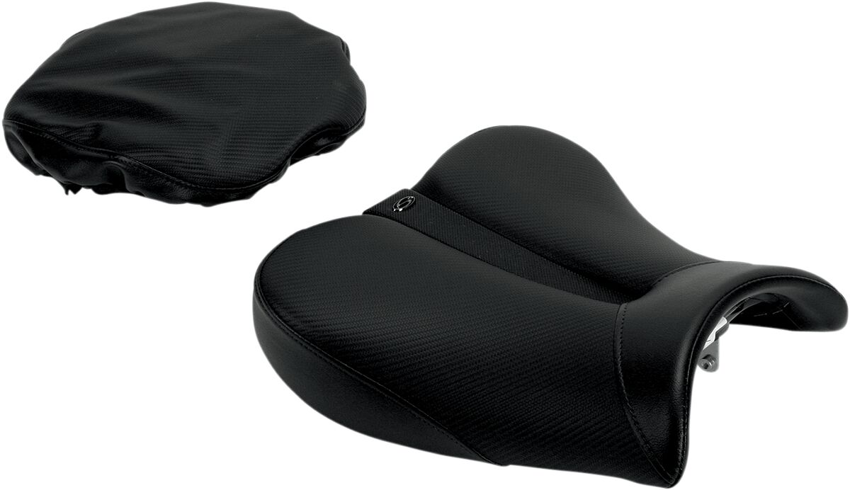 SOLO SEAT GEL-CHANNEL - TRACK FRONT SADDLEHYDE™|SADDLEGEL™ BLACK