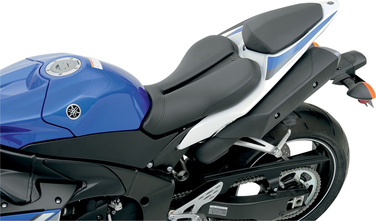 SOLO SEAT GEL-CHANNEL - TRACK CF FRONT SADDLEHYDE™|SADDLEGEL™ PLAIN CARBON LOOK