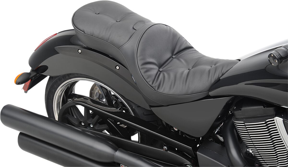 SEAT REAR LOW PROFILE VINYL BLACK