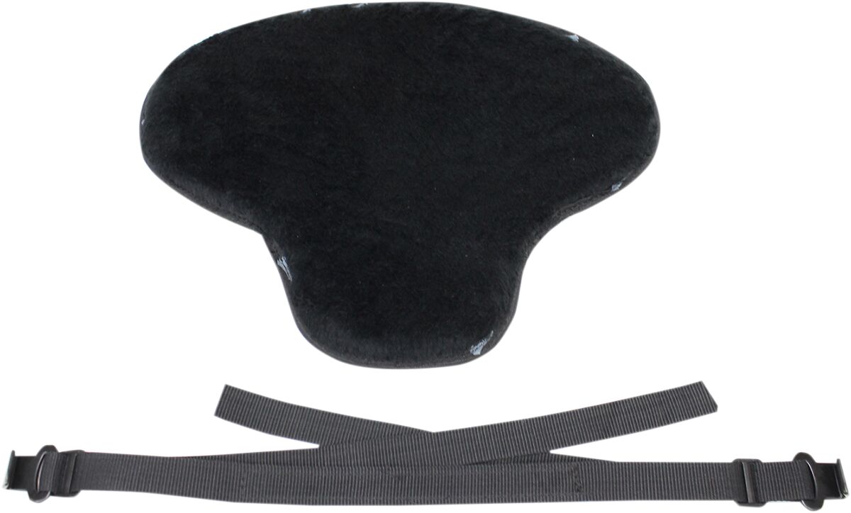 LOW-PROFILE|FLEECE SEAT PAD EASY REACH UNIVERSAL FLEECE|SADDLEGEL™ BLACK