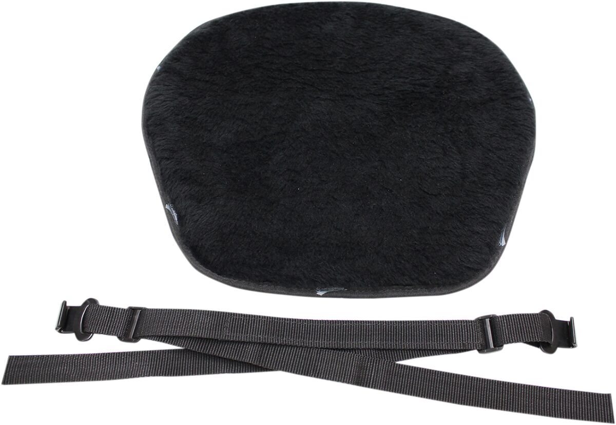 PLAIN|FLEECE SEAT PAD COMFORT PAD XXL UNIVERSAL FLEECE|SADDLEGEL™ BLACK