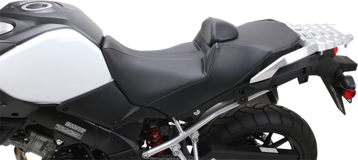 2-UP HEATED SEAT ADVENTURE TOUR HEATED FRONT|REAR VINYL BLACK