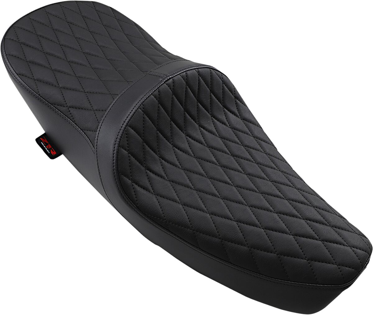 SEAT LOW TR DIAM BLK/VNYL