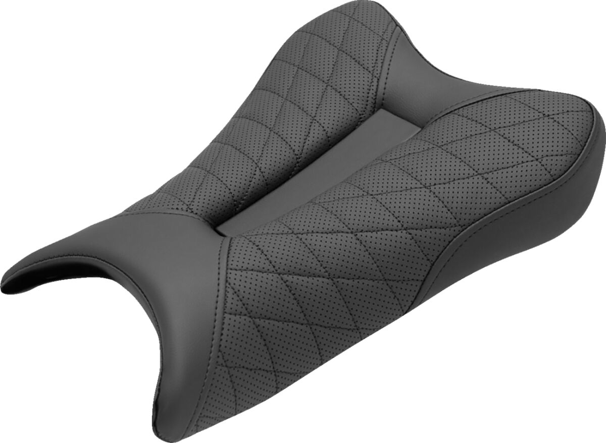 Track Seat - Lattice Stitch - Black - ZX6R