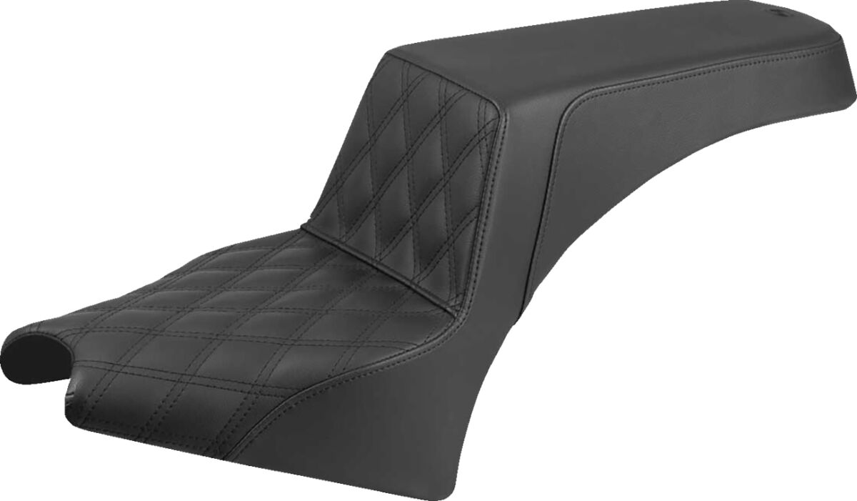 Step-Up Seat - Driver Lattice Stitch - Black