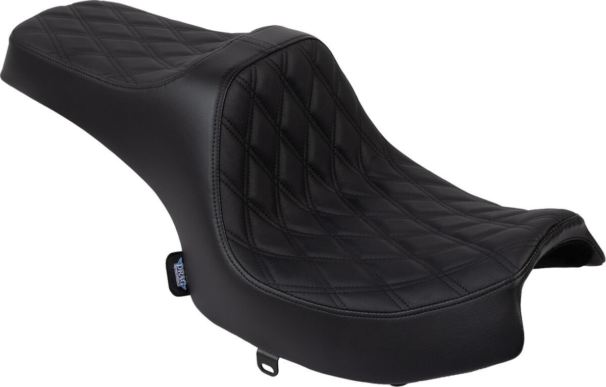 Predator III Seat - Vinyl - Double Diamond - Black Stitch - Challenger