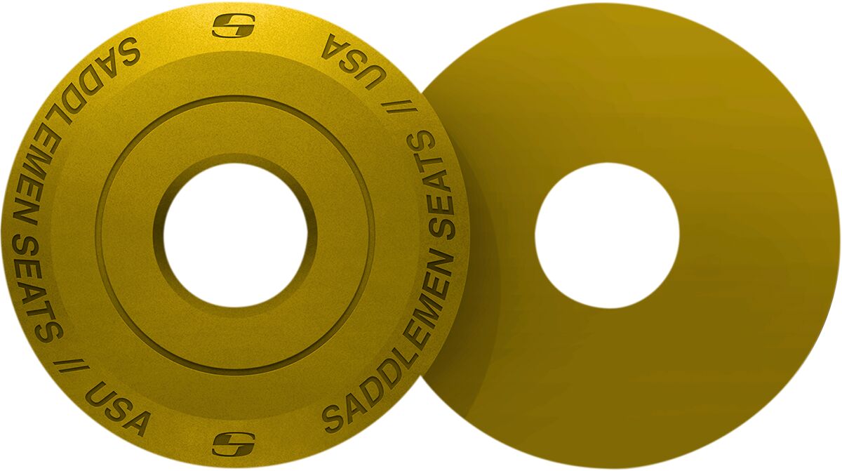 SEAT FENDER WASHER GOLD