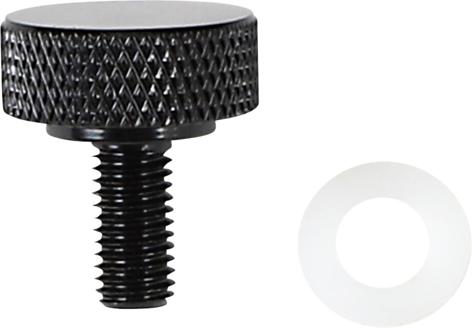 SEAT KNOB BLK 1/4-28