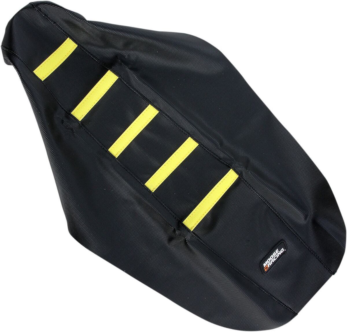 RIBBED SEAT COVER BLACK/YELLOW