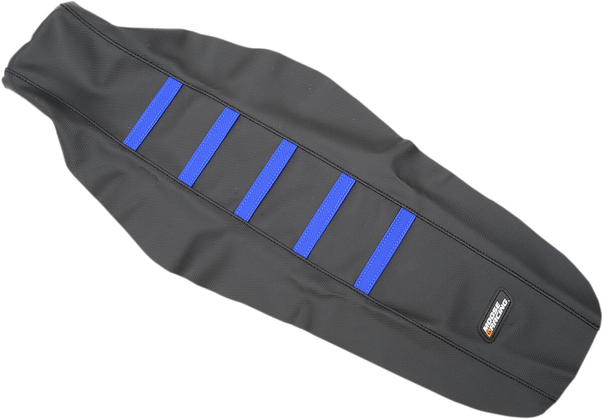 SEAT COVER RIBBED RUBBERIZED BLUE