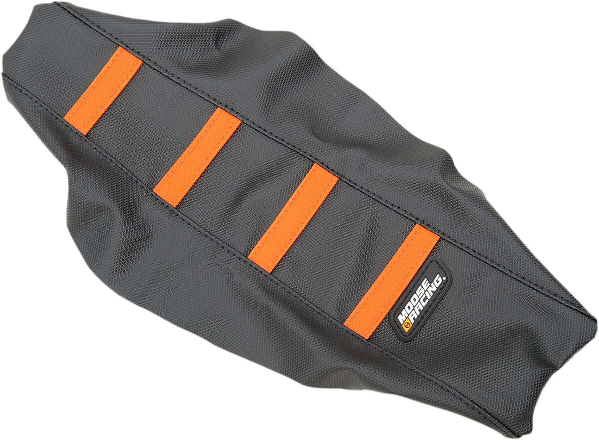 SEAT COVER RIBBED RUBBERIZED ORANGE