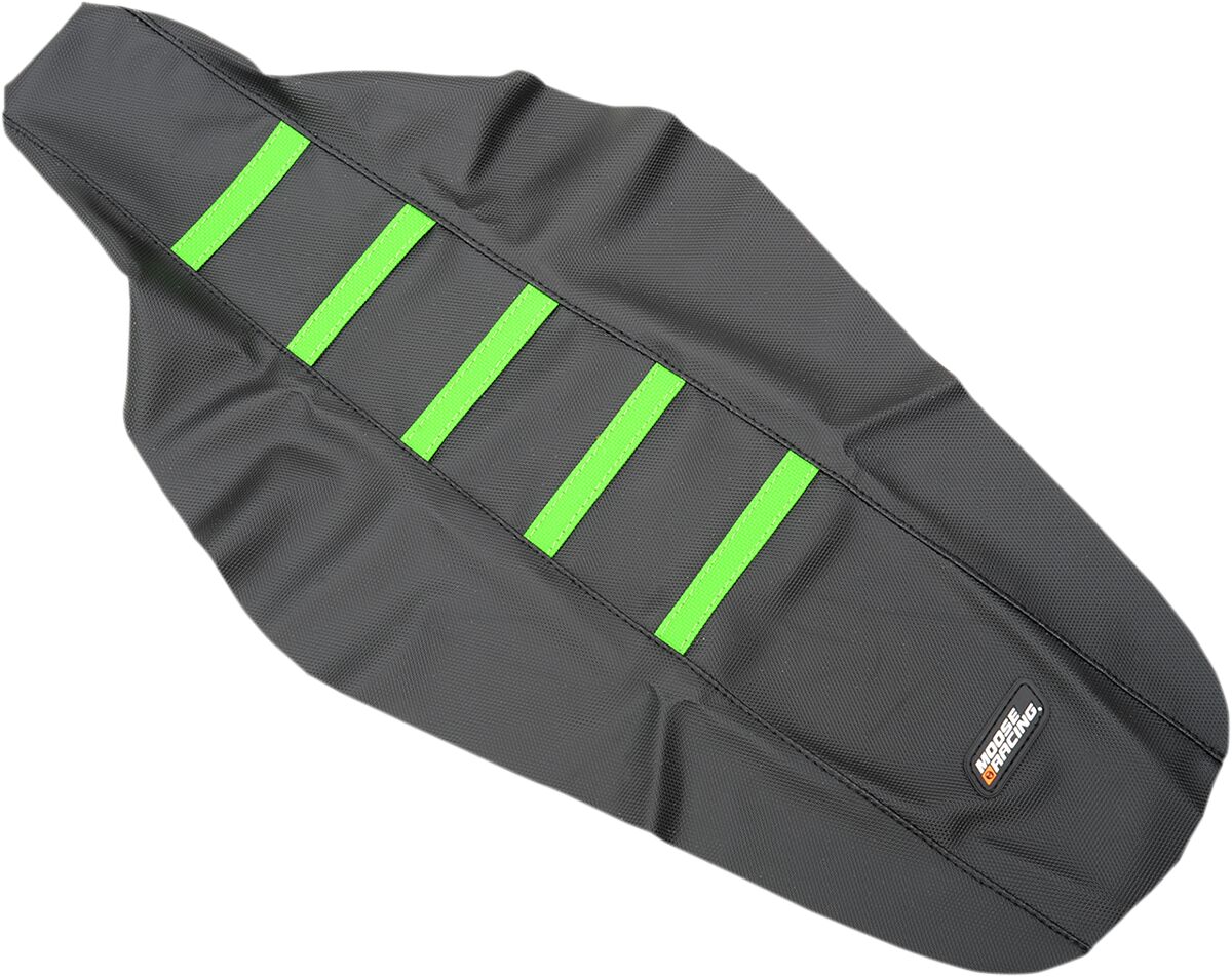 SEAT COVER RIBBED RUBBERIZED GREEN