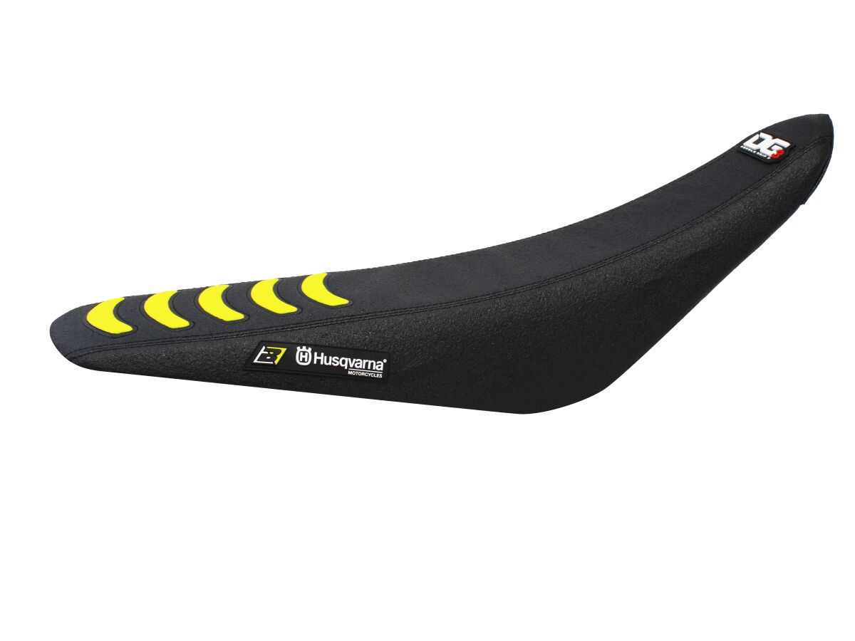 DOUBLE GRIP 3 SEAT COVER BLACK/YELLOW