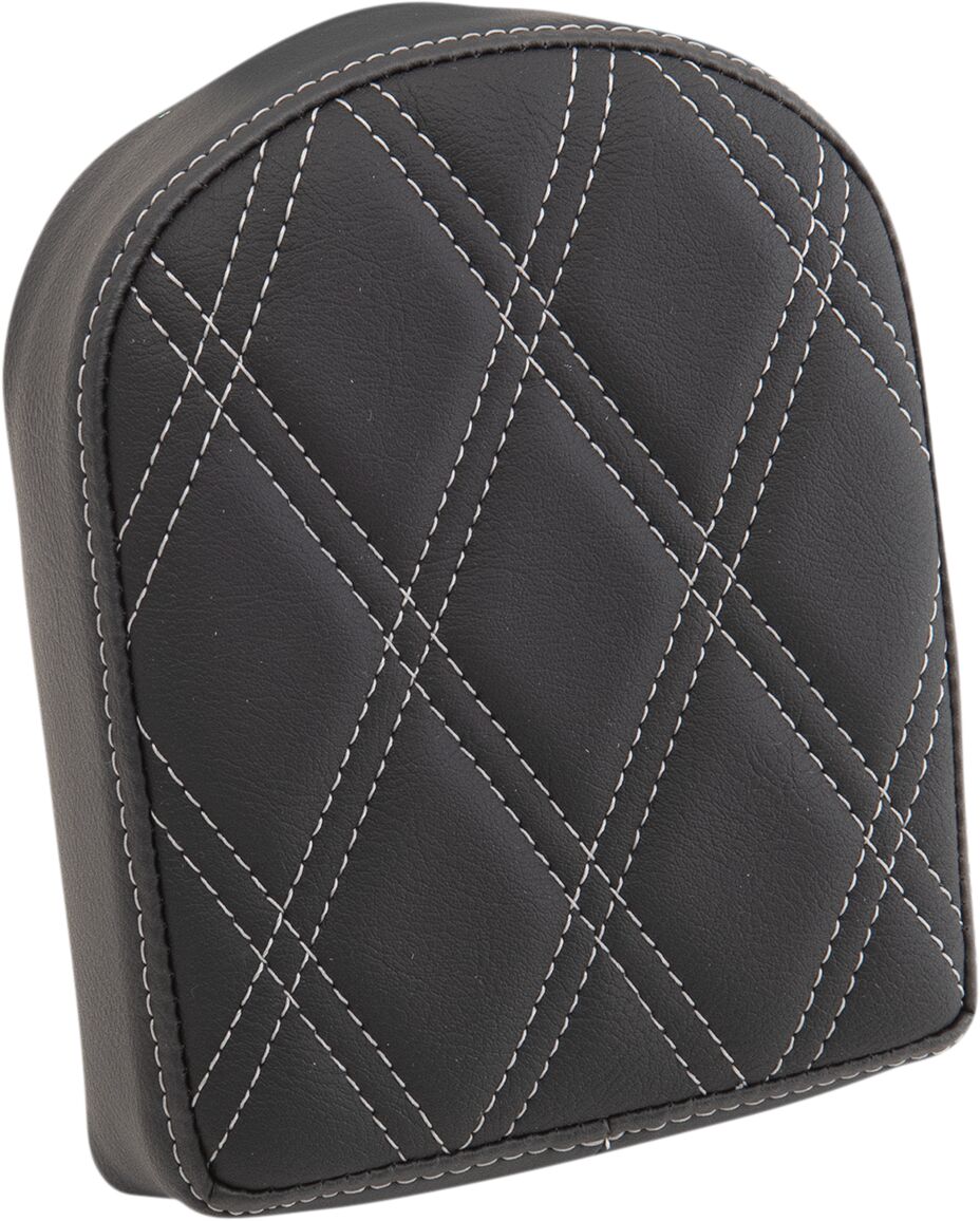 Sissy bar'i padi Double Diamond, hõbedane, 7"