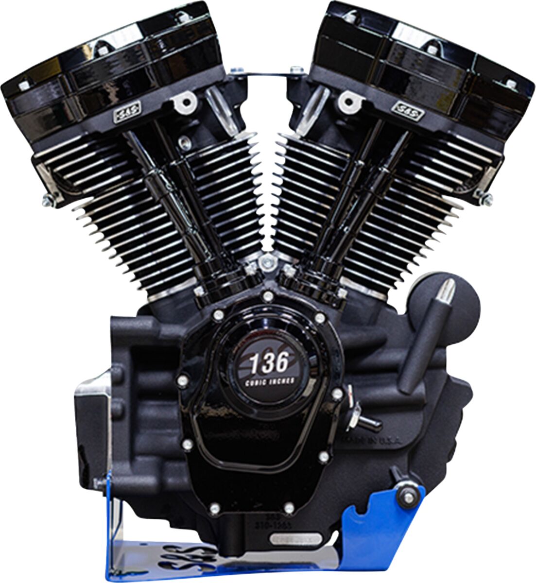 ENGINE MK136 550G CAM OIL COOLED BLK M8 SOFTAIL 2018-24