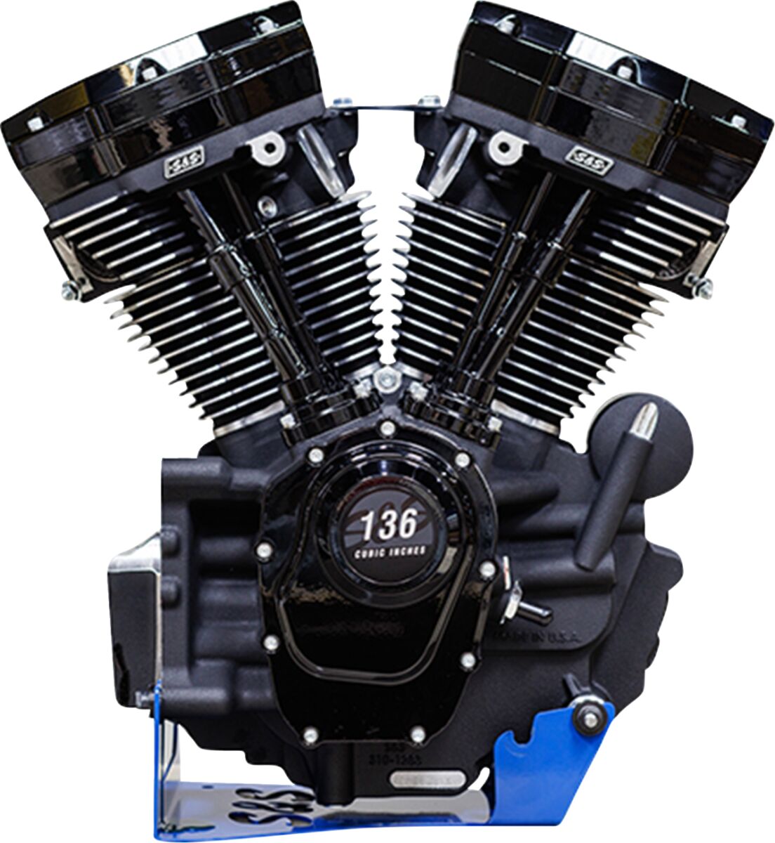 ENGINE MK136 475G CAM OIL COOLED BLK M8 SOFTAIL 2018-24