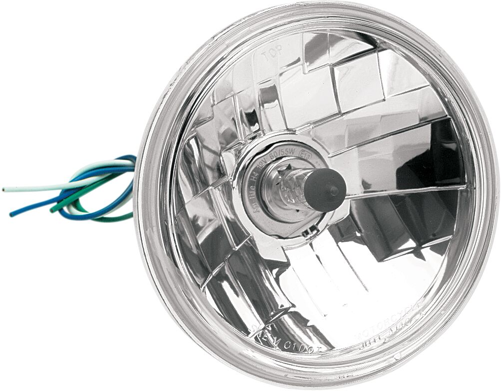 HEADLIGHT INSERT DIAMOND-STYLE 5.75" CLEAR LENS