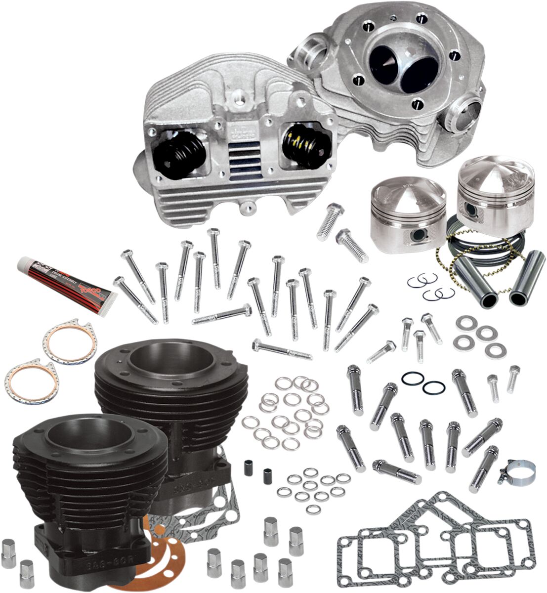 TOP END KIT 74" SH-74 BLACK