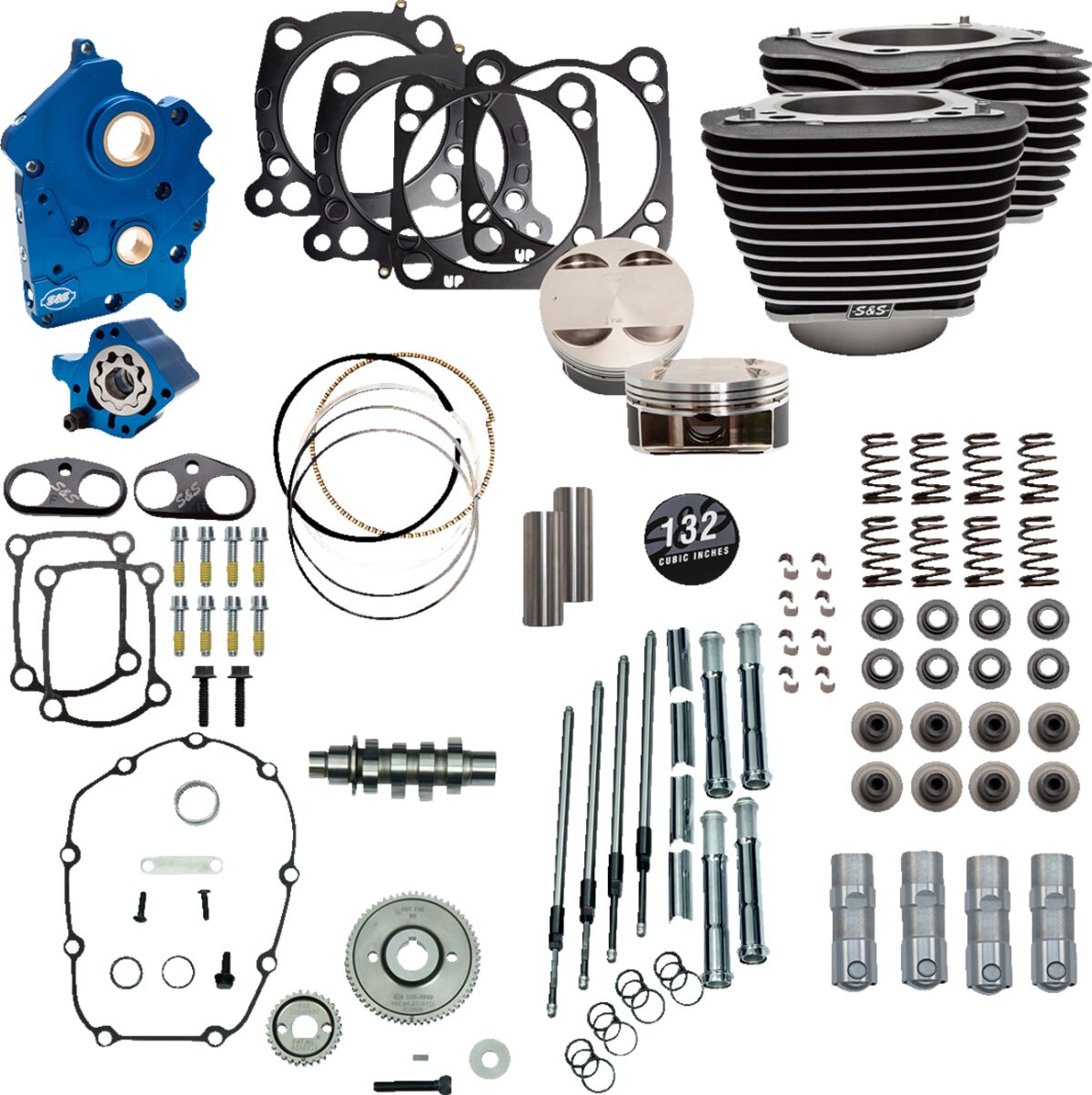 132" Power Package mootori jõudluskomplekt, hammasülekanne, vesijahutus, M8