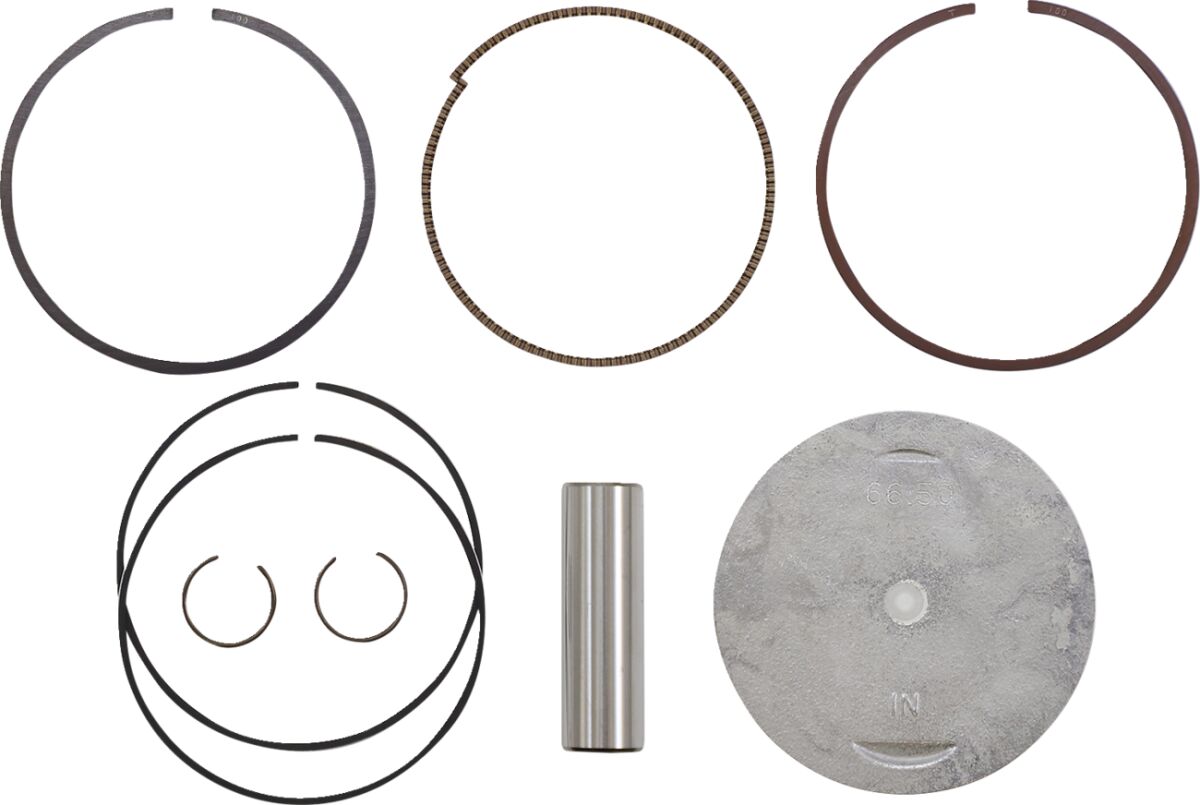 PISTON KIT  ALUMINUM 65.50MM STANDARD