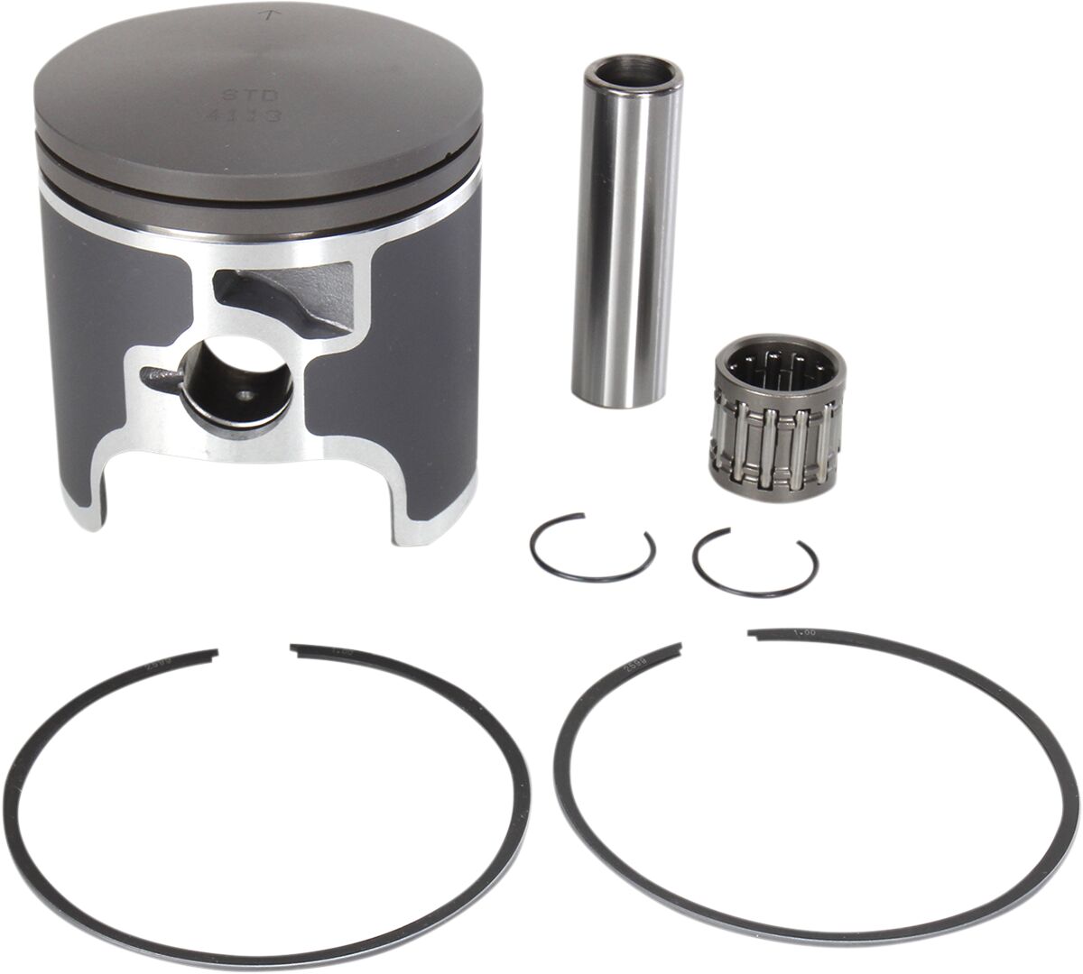 PISTON KIT  HYPEREUTECTIC ALLOY 73.00MM STANDARD