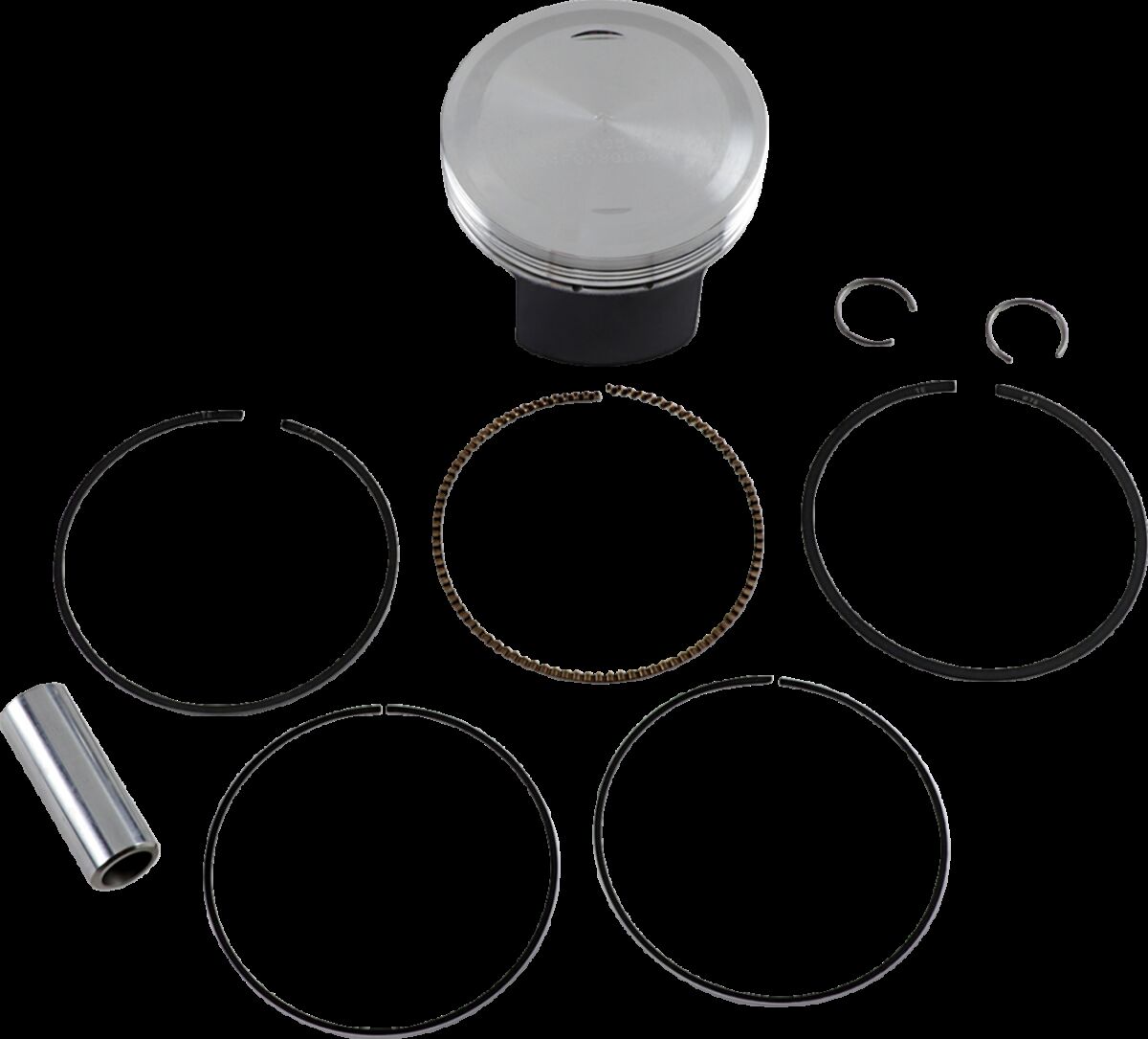 PISTON KIT FORGED Ø77,95mm