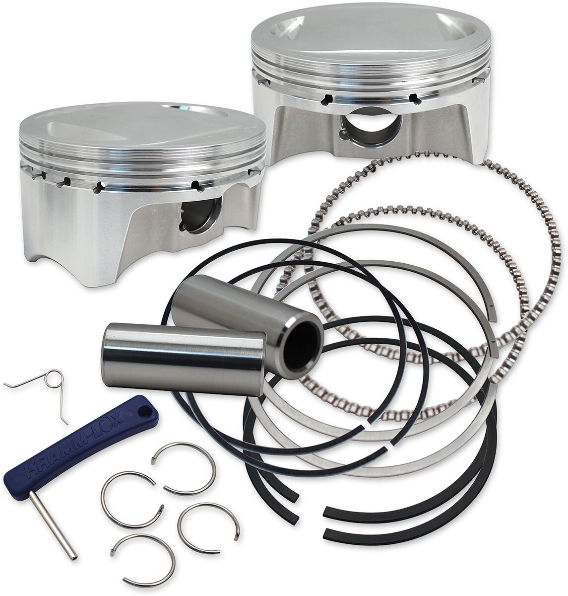 107" BIG BORE FORGED PISTONS 3.937" STANDARD BORE