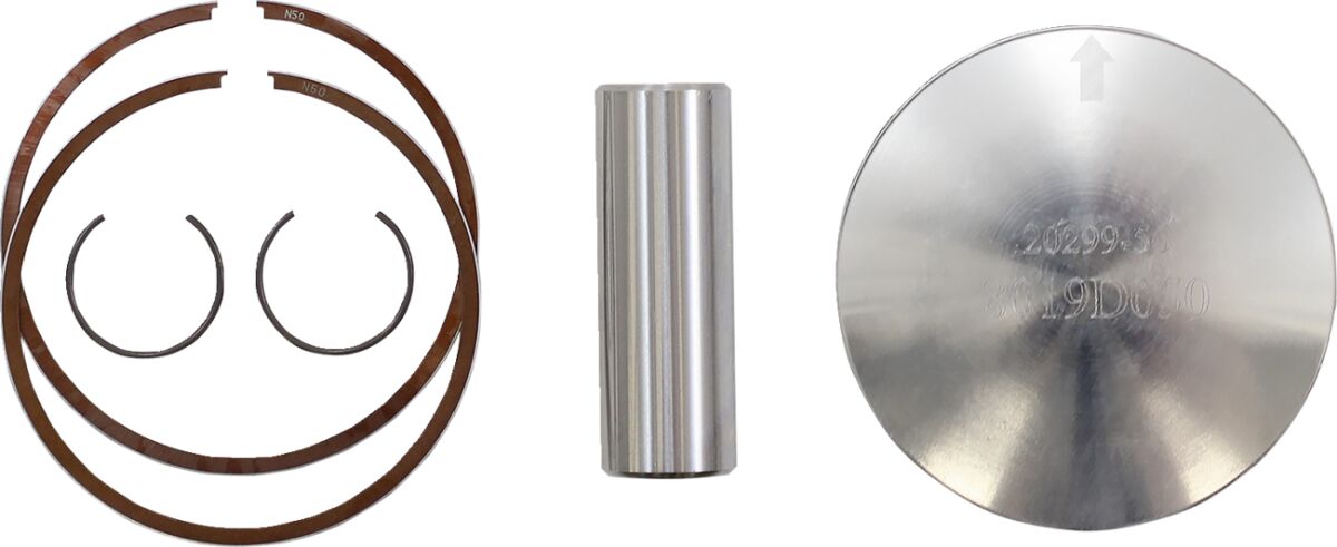 PISTON KIT FORGED STEEL PERFORMANCE REPLACEMENT / HONDA / SIZE +0,50