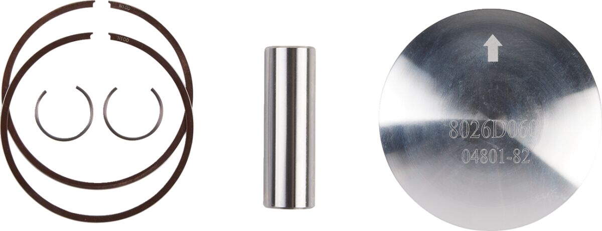 PISTON KIT FORGED STEEL PERFORMANCE REPLACEMENT / KAWASAKI / SIZE +0,60