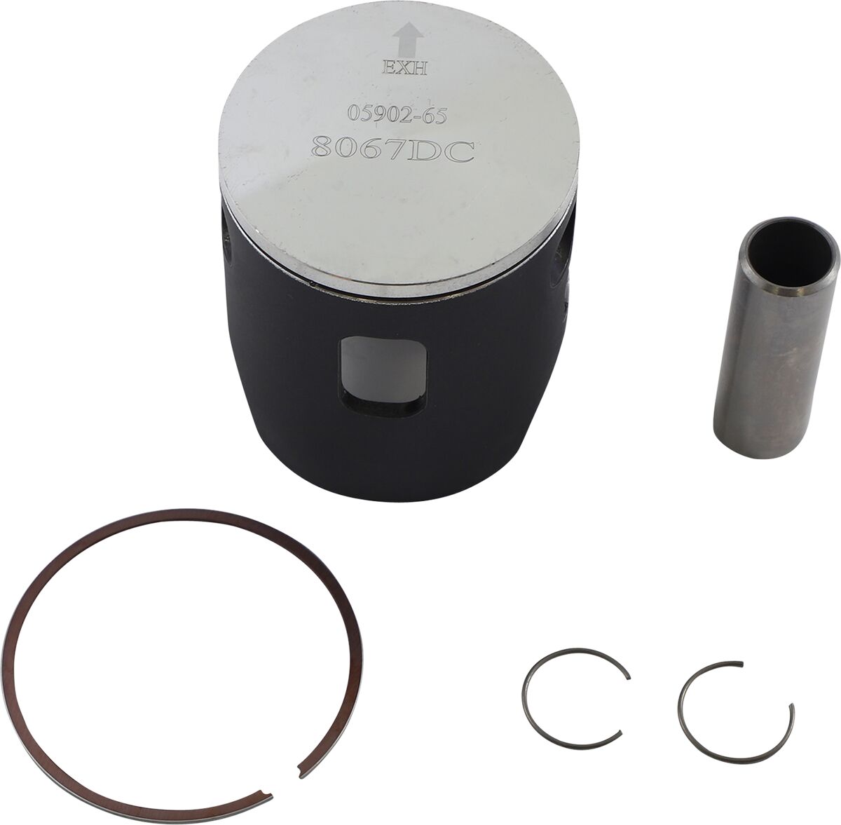 PISTON KIT FORGED STEEL PERFORMANCE REPLACEMENT / HONDA / SIZE +0,02