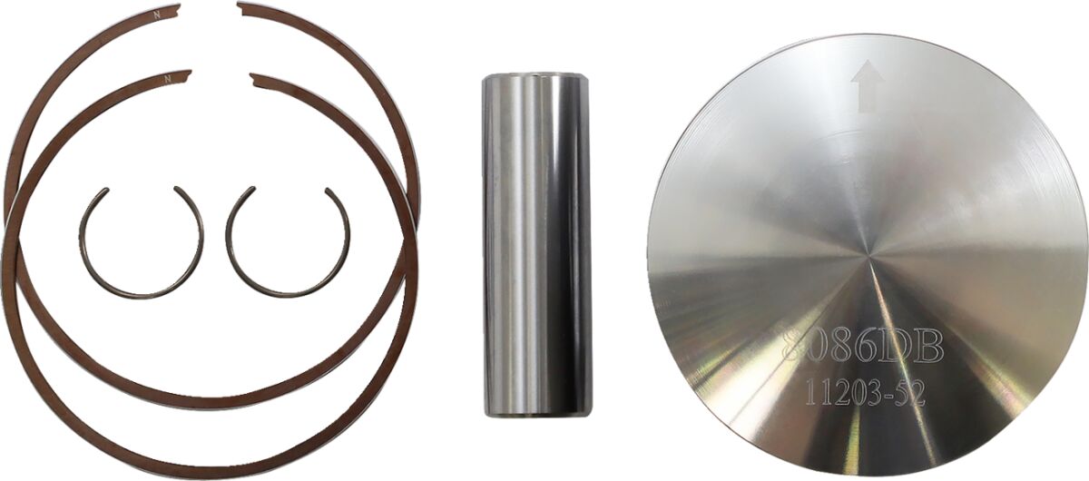 PISTON KIT FORGED STEEL PERFORMANCE REPLACEMENT / SUZUKI / SIZE +0,01