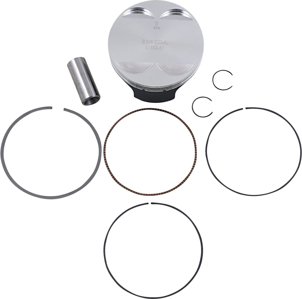 PISTON KIT FORGED STEEL OEM REPLACEMENT / KTM / SIZE STANDARD