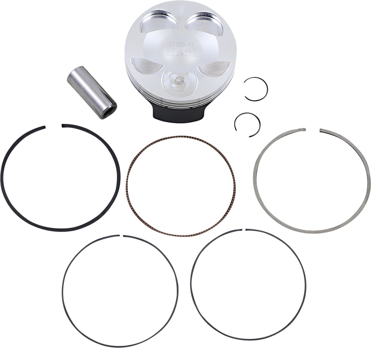 PISTON KIT FORGED STEEL OEM REPLACEMENT / YAMAHA / SIZE STANDARD