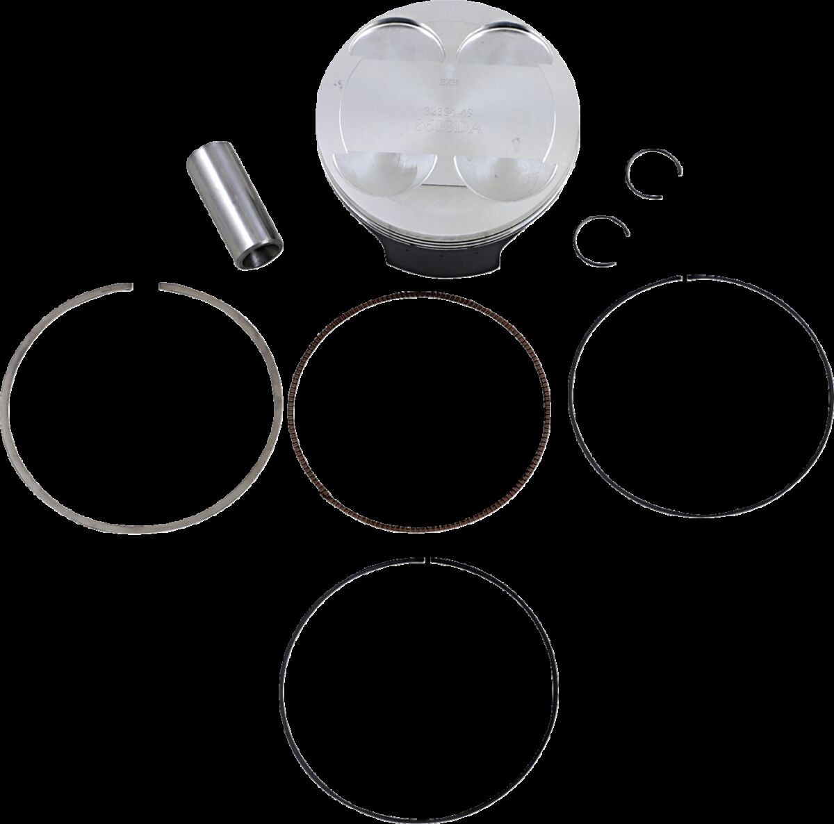 PISTON KIT FORGED STEEL OEM REPLACEMENT / HONDA / SIZE STANDARD