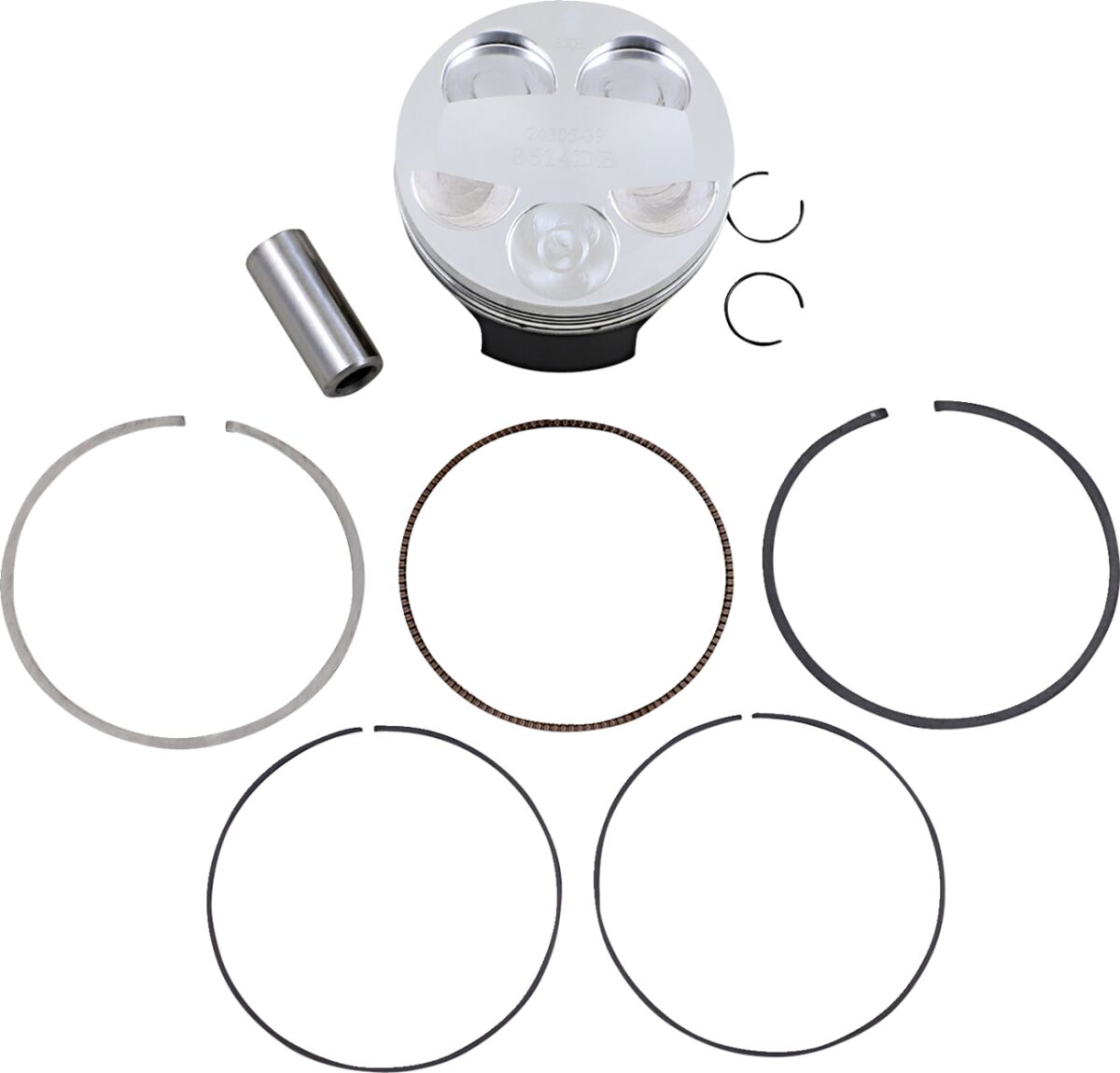 PISTON KIT FORGED STEEL PERFORMANCE REPLACEMENT / GASGAS / YAMAHA / SIZE +0,01