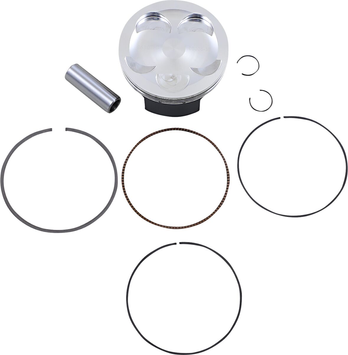 PISTON KIT FORGED STEEL PERFORMANCE REPLACEMENT / GASGAS / YAMAHA / SIZE +0,02